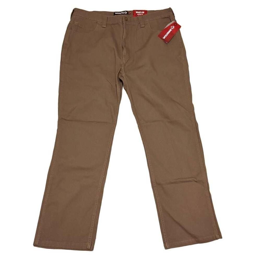 Wolverine NWT Steelhead 5 Pocket Work Pant 40x30 Modern Fit Gravel Workwear